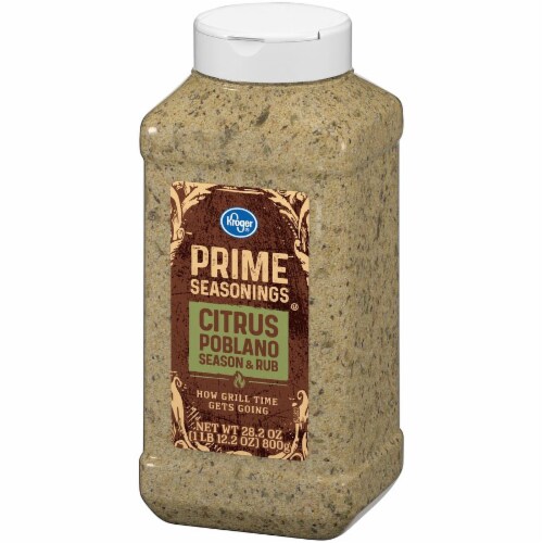 Kroger® Prime Seasonings Citrus Poblano Season & Rub Perspective: right