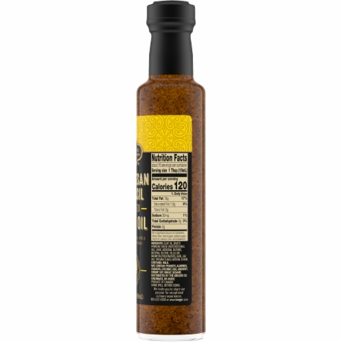 Private Selection® Parmesan & Basil Infused Olive Oil Perspective: right