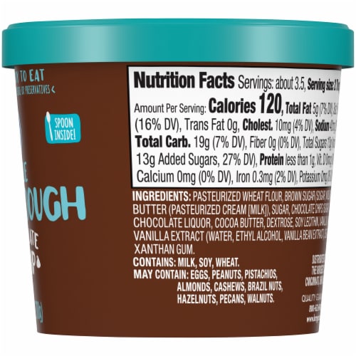 Kroger® Edible Chocolate Chip Cookie Dough Perspective: right