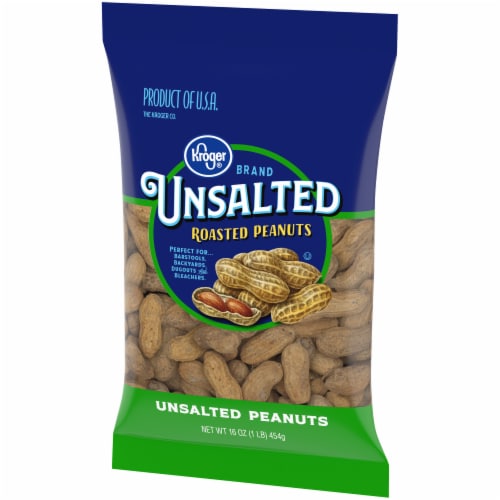 Kroger® Unsalted In-Shell Peanuts Perspective: right