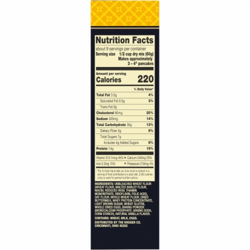 Private Selection® Buttermilk Protein Pancake Mix Perspective: right