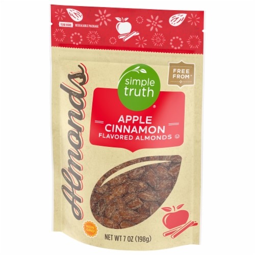 Simple Truth® Apple Cinnamon Flavored Almonds Perspective: right