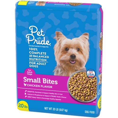 Pet Pride® Small Bites Chicken Flavor Adult Dry Dog Food Perspective: right
