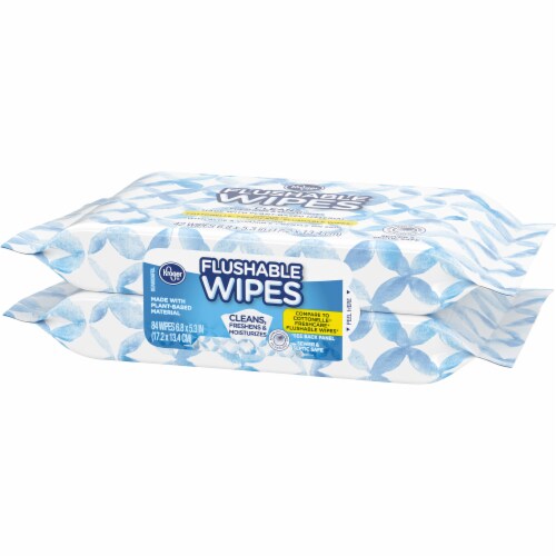 Kroger® Flushable Wipes Perspective: right