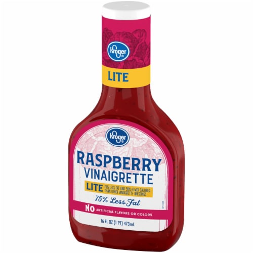 Kroger® Lite Raspberry Vinaigrette Dressing Perspective: right