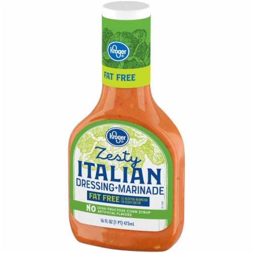 Kroger® Fat Free Zesty Italian Salad Dressing & Marinade Perspective: right