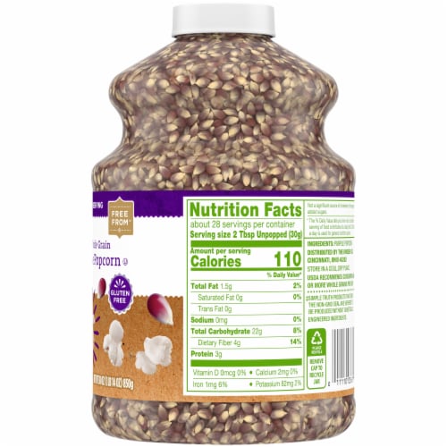 Simple Truth™ 100% Whole Grain Purple Popcorn Perspective: right