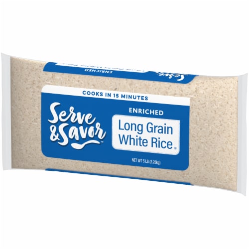 Serve & Savor™ Enriched Long Grain White Rice Perspective: right