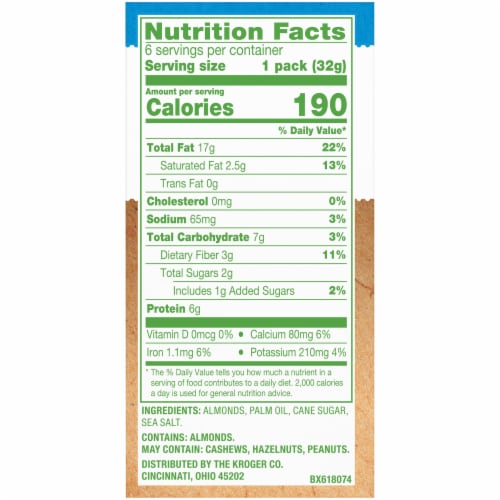 Simple Truth® No Stir Almond Butter Pouch BIG Deal! Perspective: right