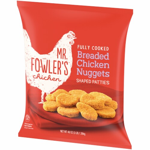 Mr. Fowler's® Breaded Chicken Nuggets Perspective: right