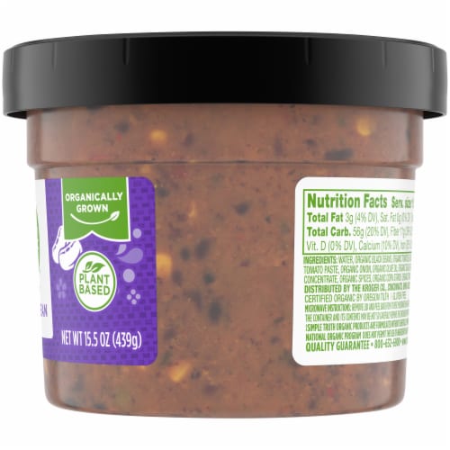 Simple Truth Organic® Spicy Black Bean Soup Perspective: right