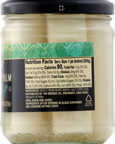 Private Selection™ Hearts of Palm in Brine Perspective: right