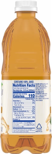 Kroger® 100% No Sugar Apple Cider From Concentrate Juice Perspective: right