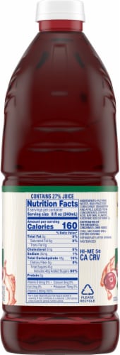 Kroger® Cranberry Apple Juice Cocktail Perspective: right