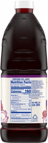 Kroger® Grape Cranberry Juice Cocktail From Concentrate Perspective: right