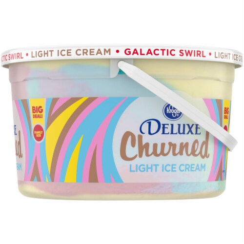 Kroger® Party Pail Deluxe Churned Galatic Swirl Light Ice Cream Perspective: right