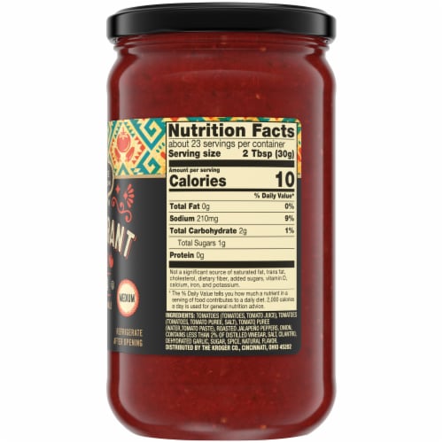 Private Selection® Medium Restaurant Style Salsa Perspective: right
