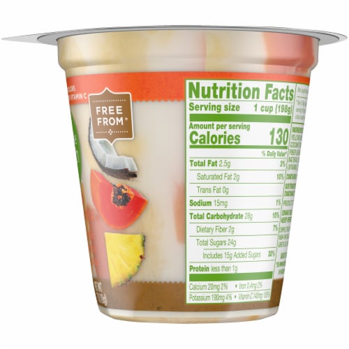 Simple Truth™ Coco Papaya Pina Fruit Cup Perspective: right