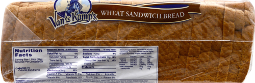 Van De Kamp's Tender Twist Wheat Sandwich Bread Perspective: right