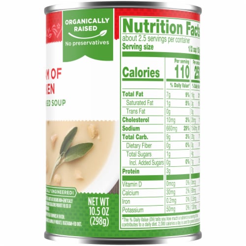 Simple Truth Organic® Cream of Chicken Condensed Soup Perspective: right