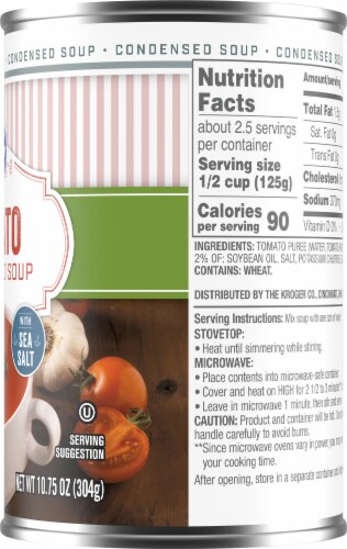 Kroger® Heart Healthy Tomato Condensed Soup Perspective: right
