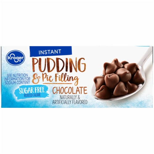 Kroger® Sugar Free Chocolate Pudding & Pie Filling Perspective: right