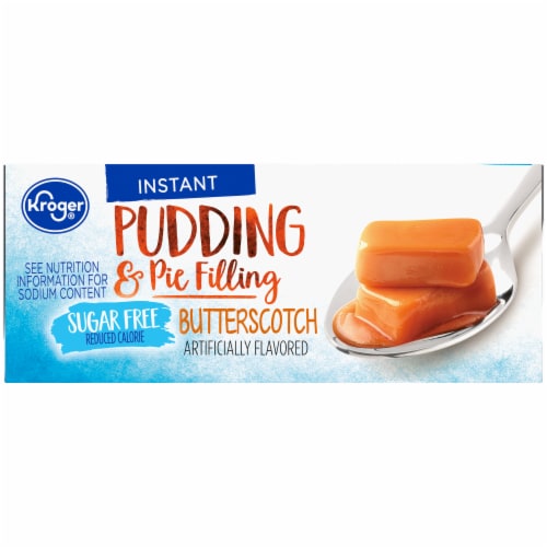Kroger® Sugar Free Butterscotch Instant Pudding Mix Perspective: right