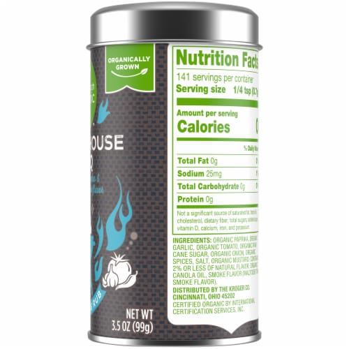 Simple Truth Organic™ Smokehouse BBQ Seasoning Rub Perspective: right