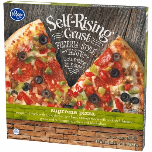 Kroger® Supreme Self Rising Crust Frozen Pizza Perspective: right