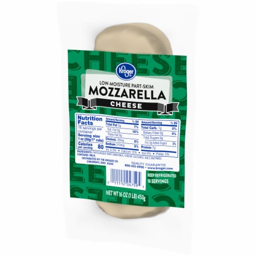 Kroger® Mozzarella Chunk Cheese Perspective: right