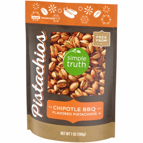 Simple Truth® Chipotle BBQ Flavored Pistachios Perspective: right