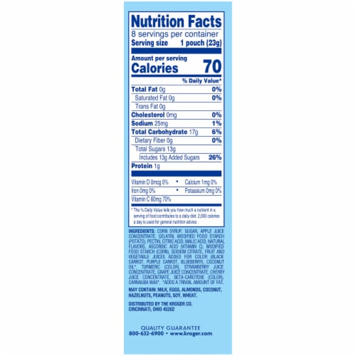 Kroger® Sea Creatures Fruit-Flavored Snacks Perspective: right
