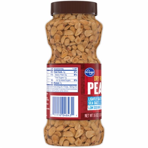Kroger® Dry Roasted Lightly Salted Peanuts Perspective: right