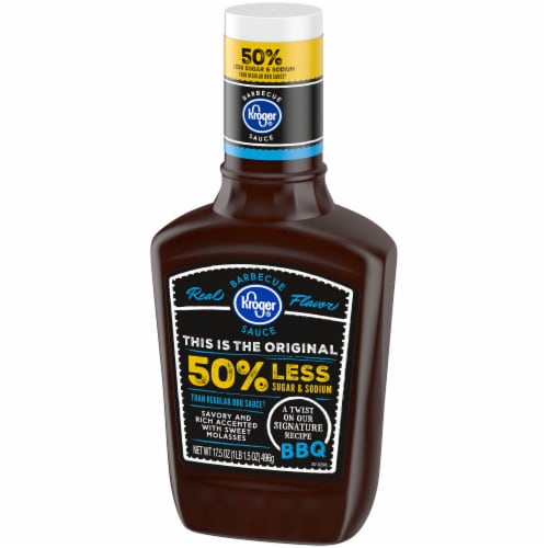 Kroger® Reduced Sugar & Sodium Barbecue Sauce Perspective: right