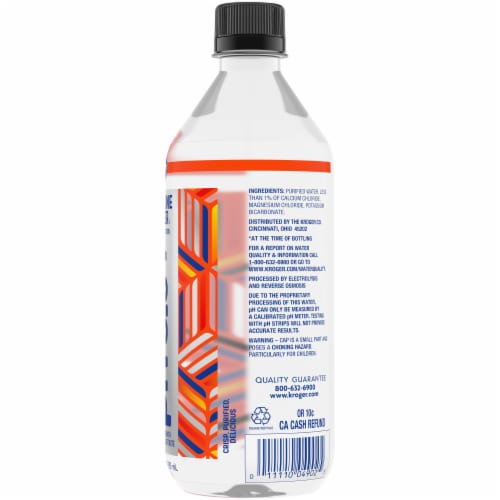 Kroger® Alkaline Bottled Water Perspective: right