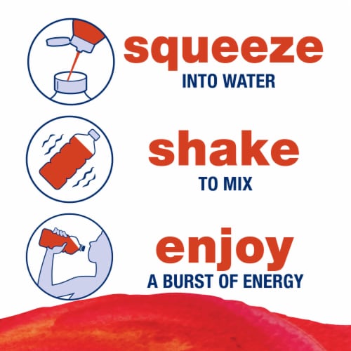 Kroger® Energy Strawberry Kiwi Liquid Water Enhancer Perspective: right