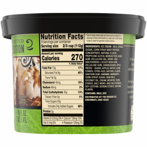 Private Selection® Granny Smith Caramel Apple Ice Cream Perspective: right