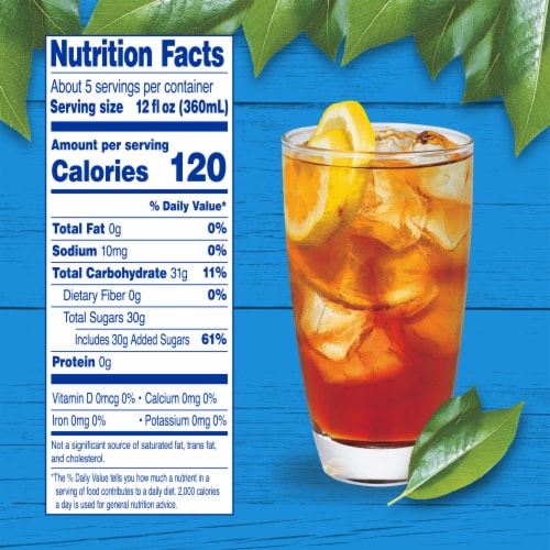 Kroger® Caffeinated Sweet Iced Tea Perspective: right