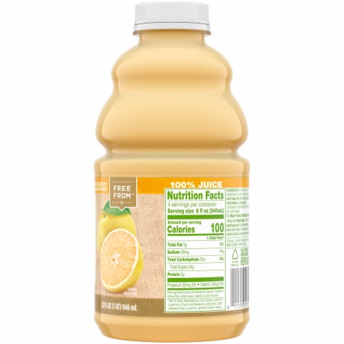 Simple Truth® White Grapefruit Juice Perspective: right