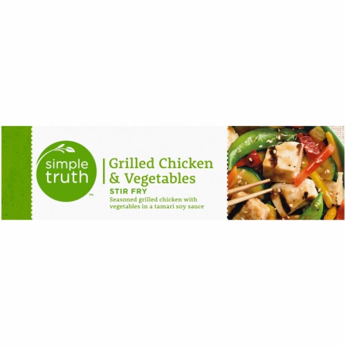 Simple Truth™ Grilled Chicken & Vegetables Stir Fry Frozen Meal Perspective: right