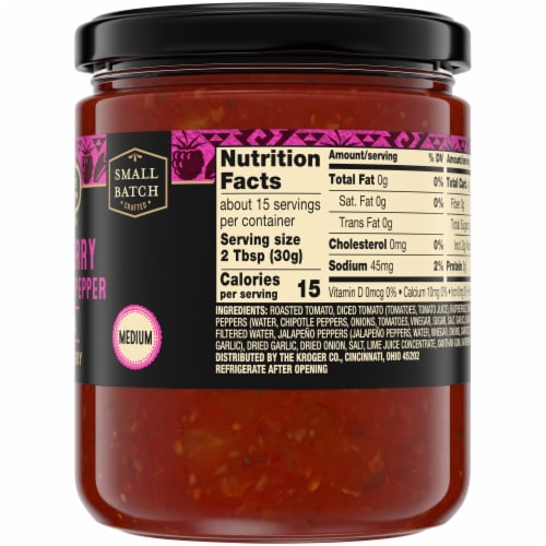Private Selection® Medium Raspberry & Chipotle Pepper Salsa Perspective: right