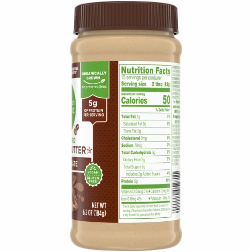 Simple Truth Organic™ Chocolate Powdered Peanut Butter Perspective: right