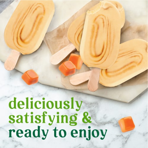 Simple Truth® Yo Greek! Sea Salt Caramel Greek Frozen Yogurt Bars Perspective: right