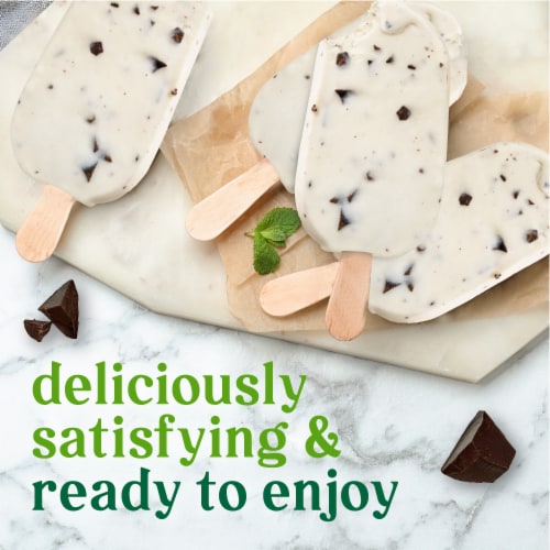 Simple Truth® Yo Greek! Mint Chip Greek Frozen Yogurt Bars Perspective: right