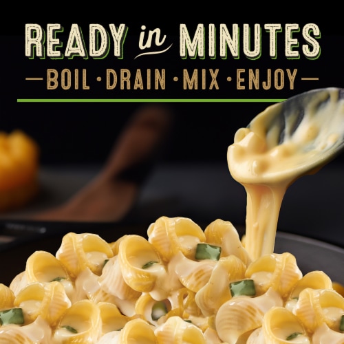 Private Selection® Bronze Cut Spicy Poblano with Aged Cheddar Creamy Macaroni & Cheese Perspective: right