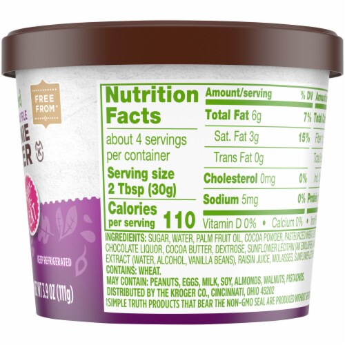 Simple Truth™ Plant Based Chocolate Truffle Brownie Batter Perspective: right