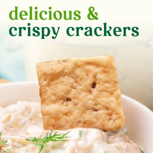 Simple Truth® Ancient Grains Vegan White Cheddar Rice Crackers Perspective: right