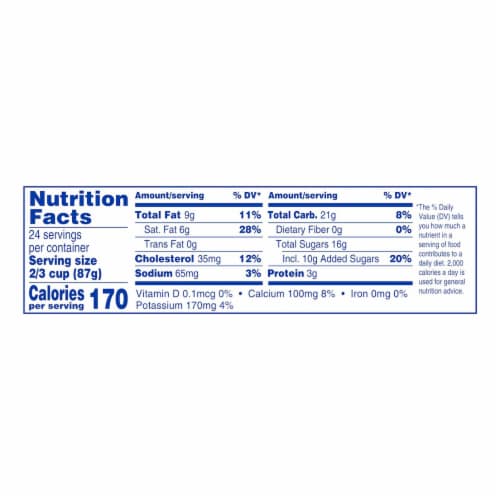 Kroger® Deluxe Party Vividly Vanilla Ice Cream BIG Deal! Perspective: right