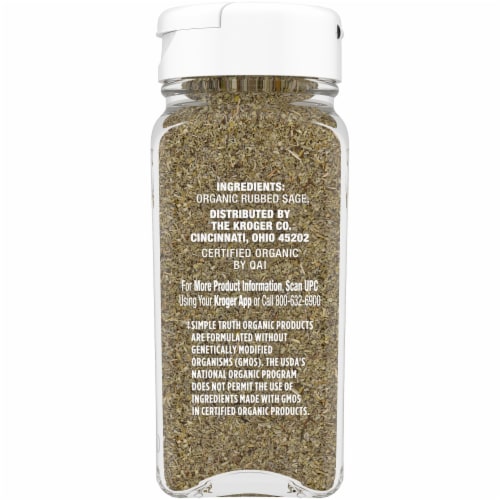 Simple Truth Organic™ Rubbed Sage Leaves Perspective: right