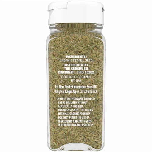Simple Truth Organic™ Whole Fennel Seed Perspective: right